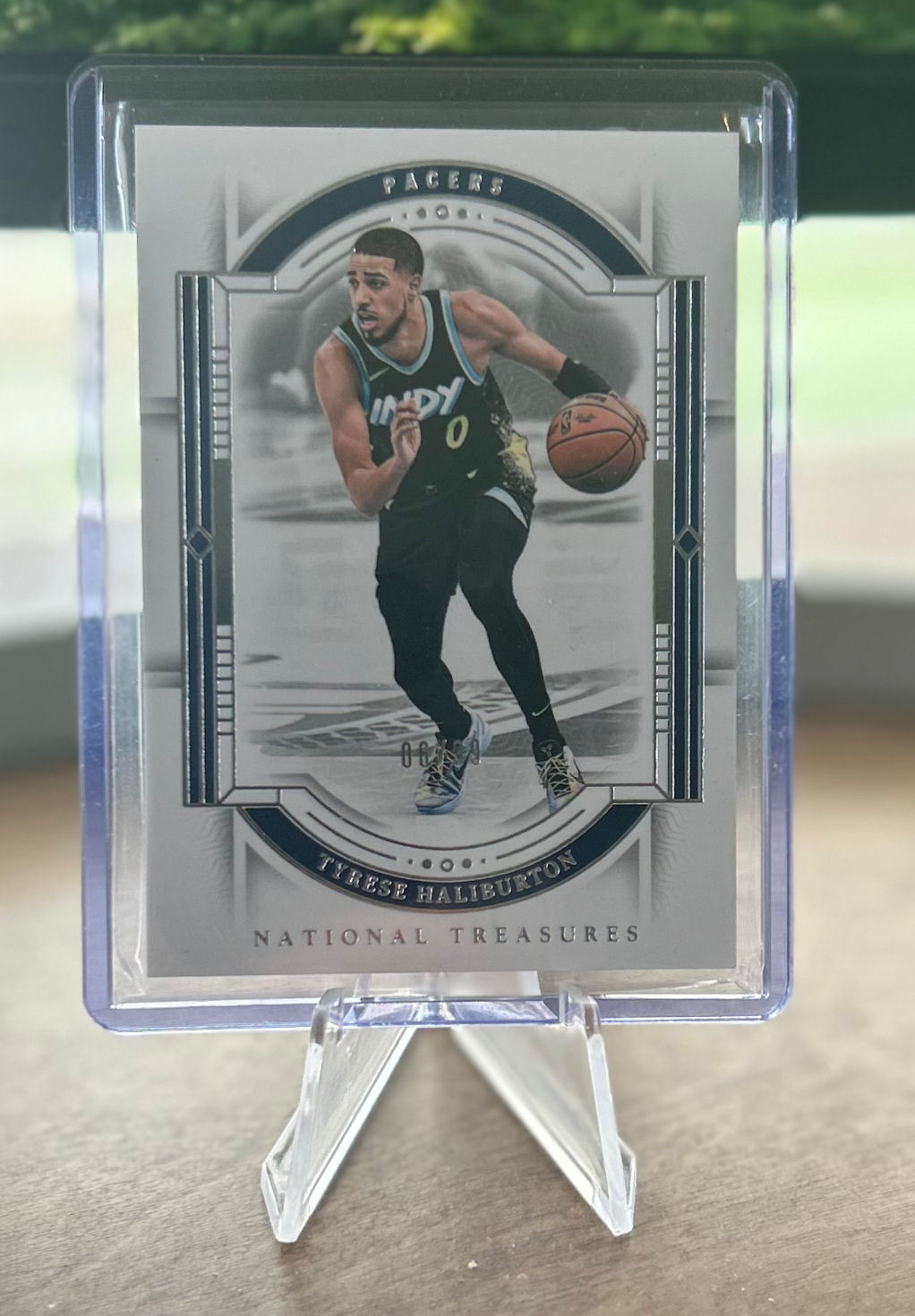 Tyrese Haliburton - 2023-2024 Panini National Treasures 06/99