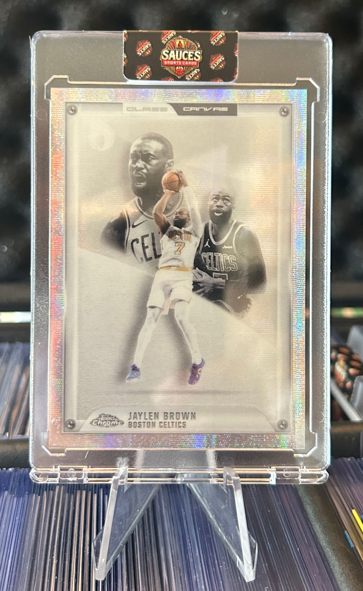 Jaylen Brown - 2026 Topps Chrome Update Glass Canvas