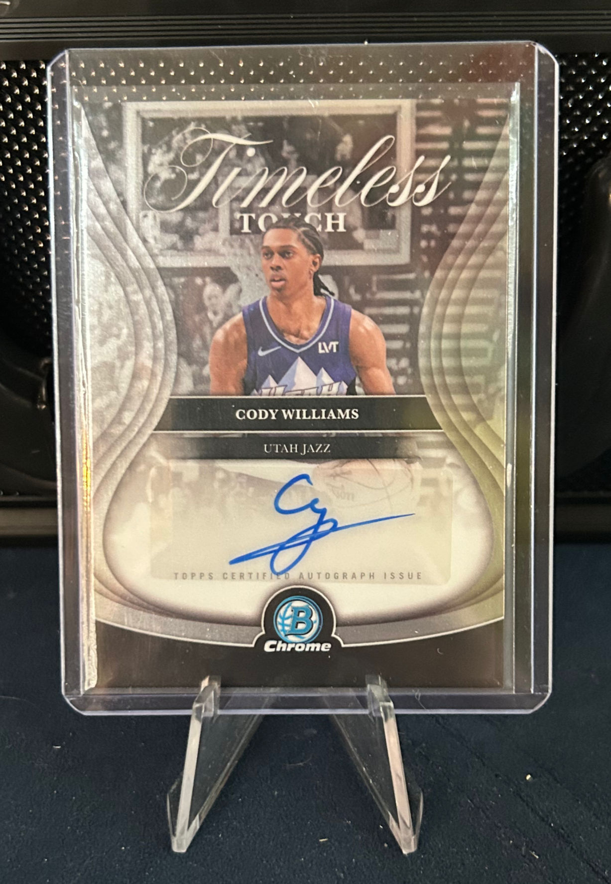 Cody Williams - 2025 Topps Bowman Chrome Timeless Touch Autographs