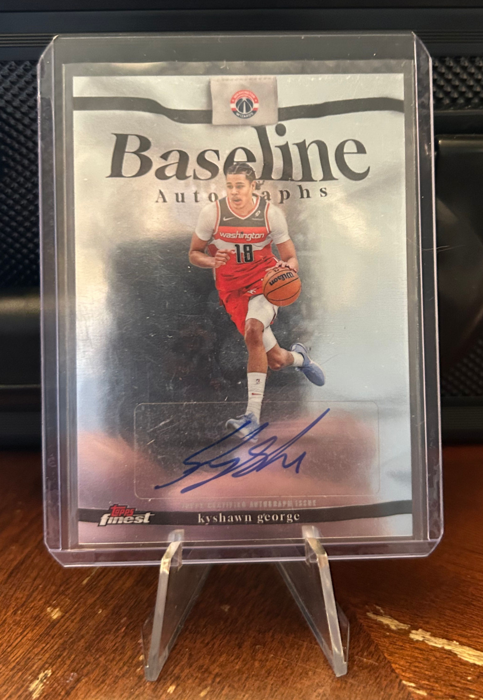 Kyshawn George - 2026 Topps Finest Baseline Autographs