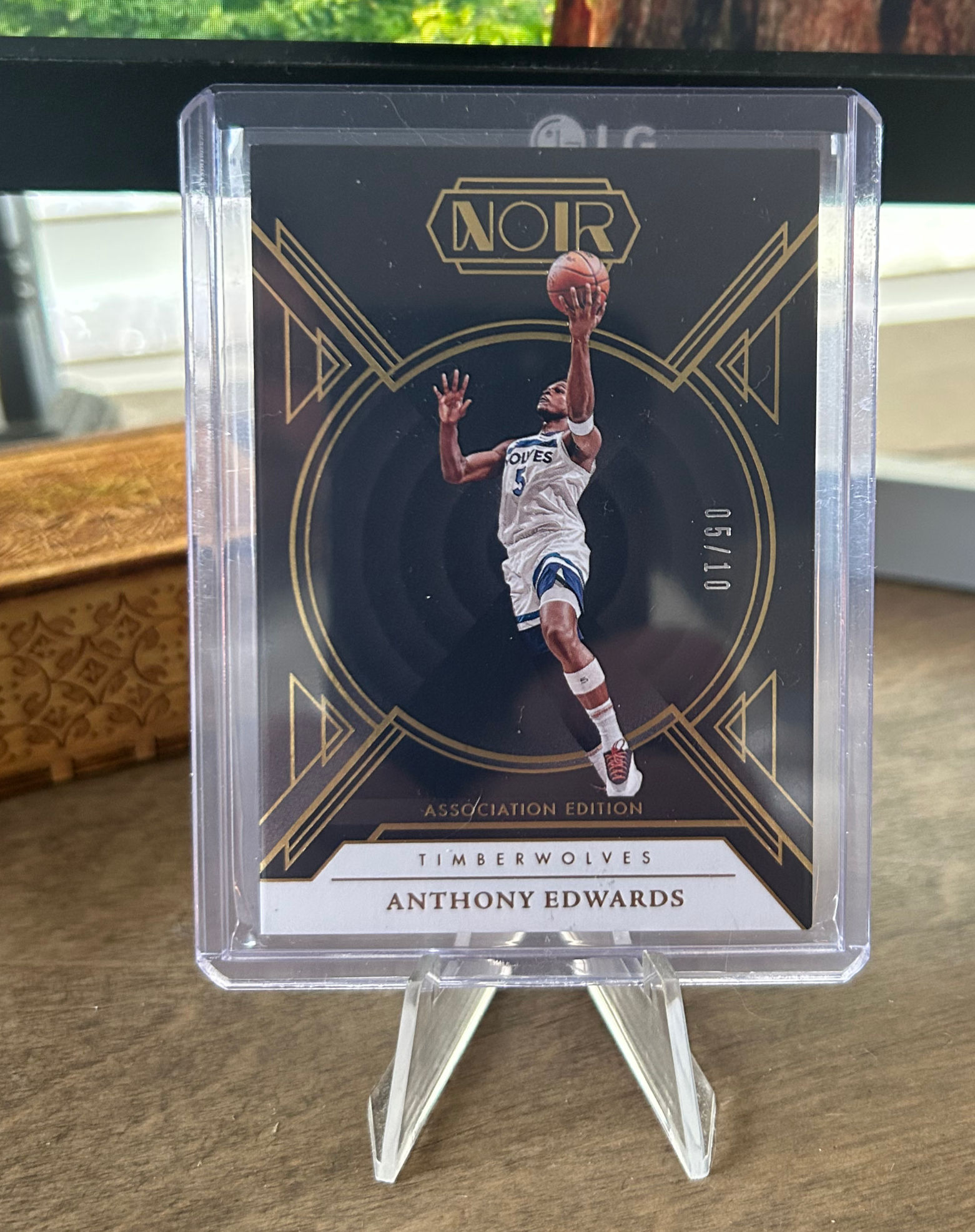 Anthony Edwards - 2024-2025 Panini Noir Gold 05/10