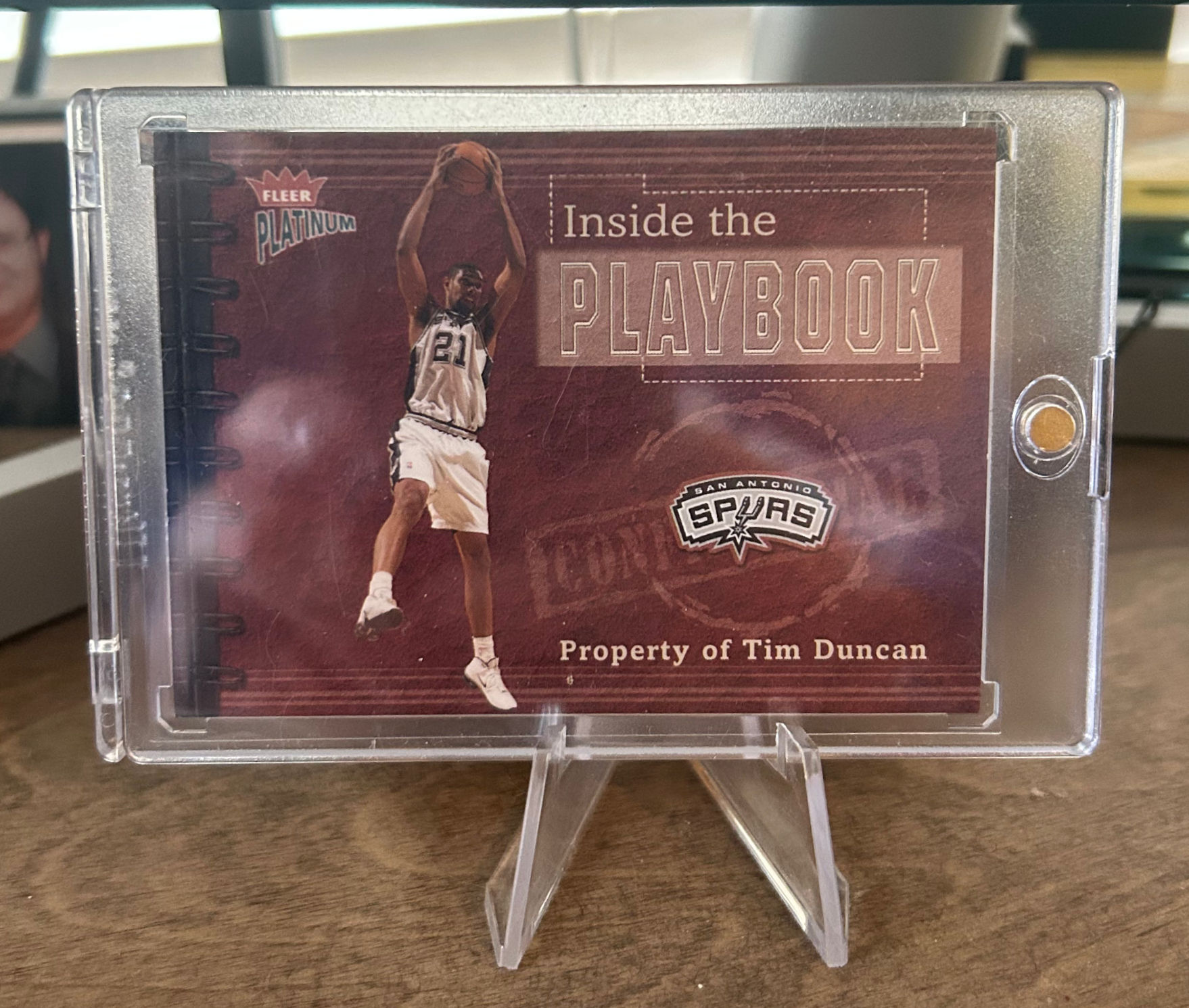 Tim Duncan - 2002 Fleer Basketball Playbook 384/400