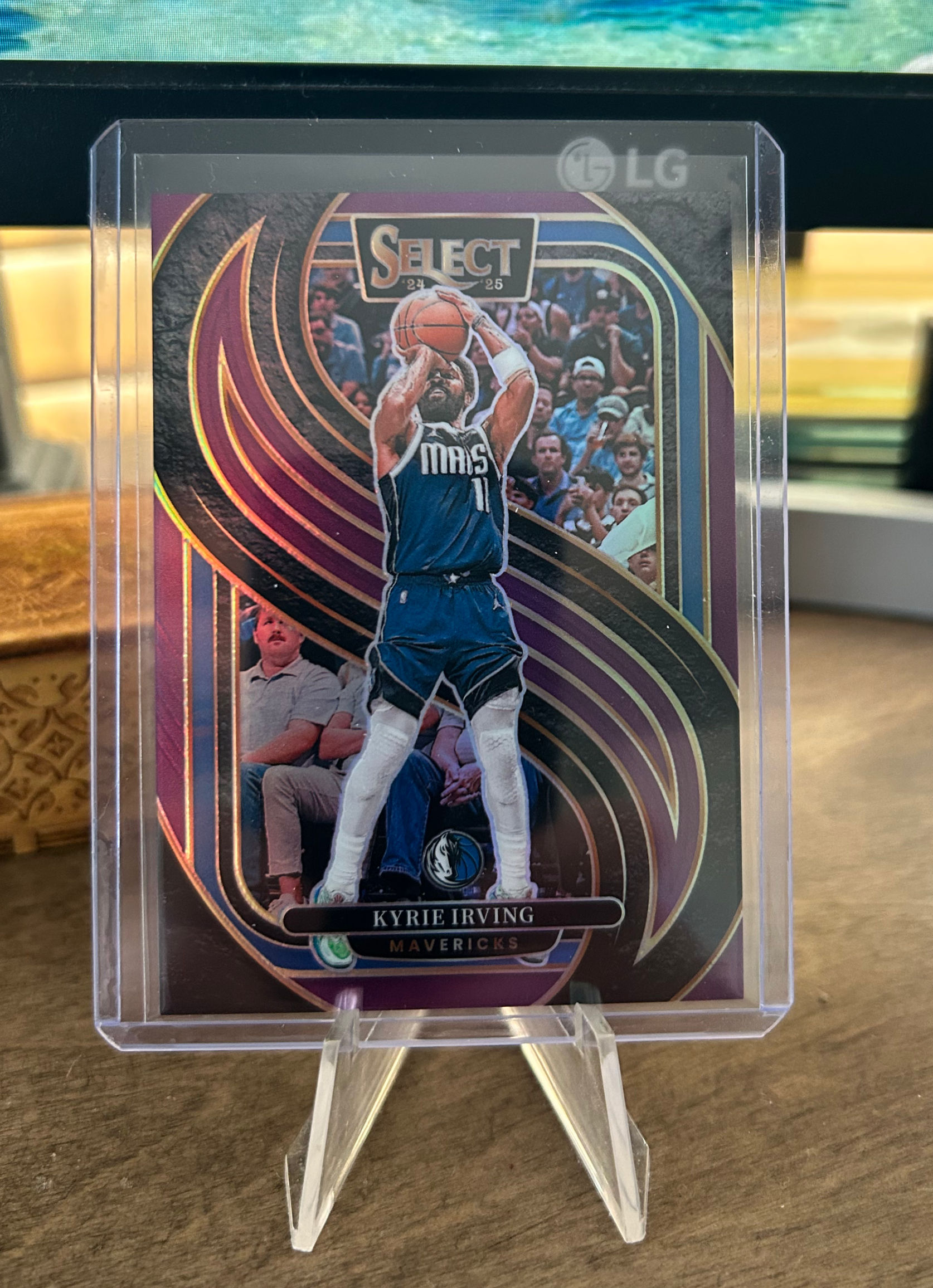 Kyrie Irving - 2024-2025 Panini Select Purple Prizms 81/99