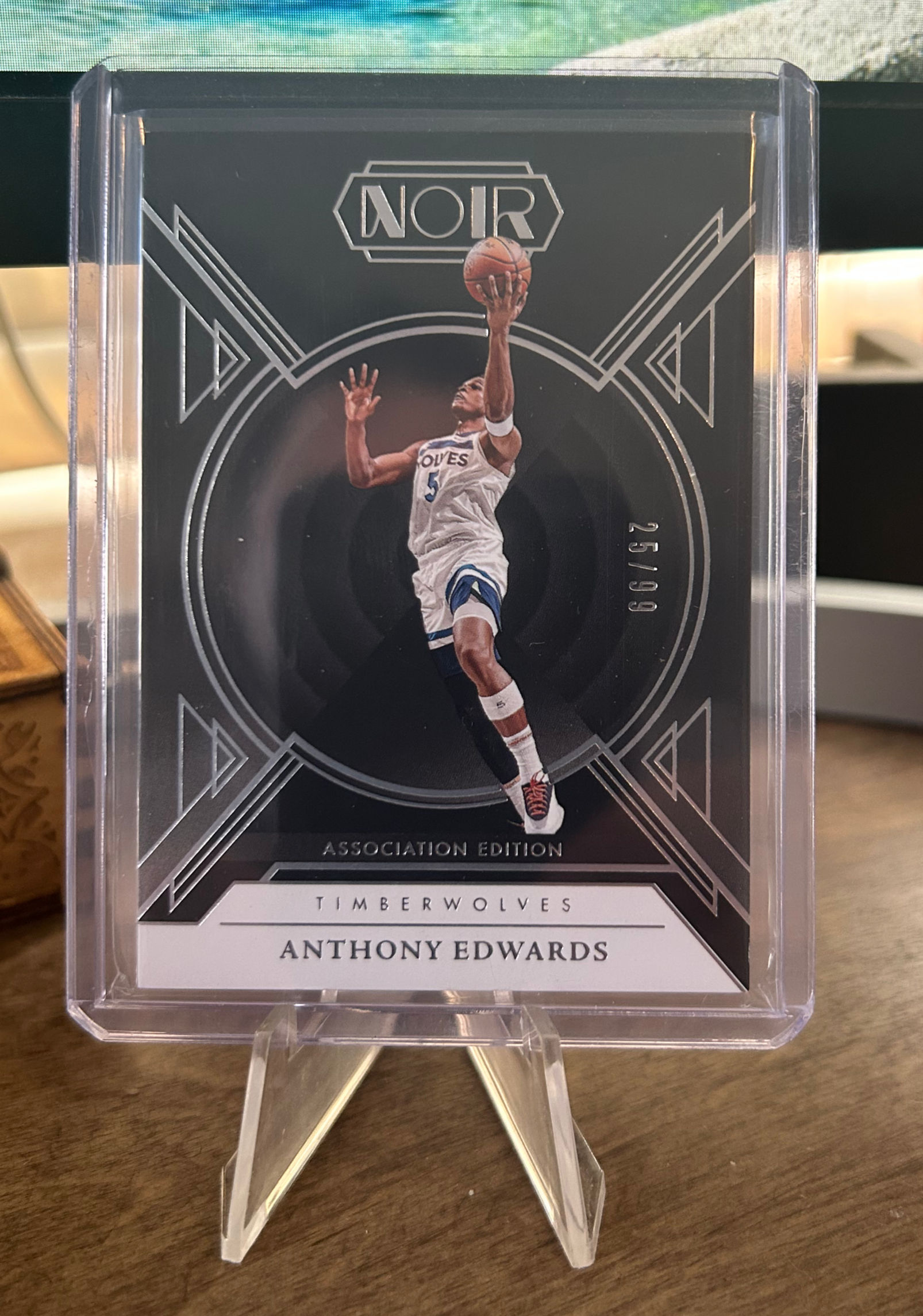 Anthony Edwards - 2024-2025 Panini Noir 25/99