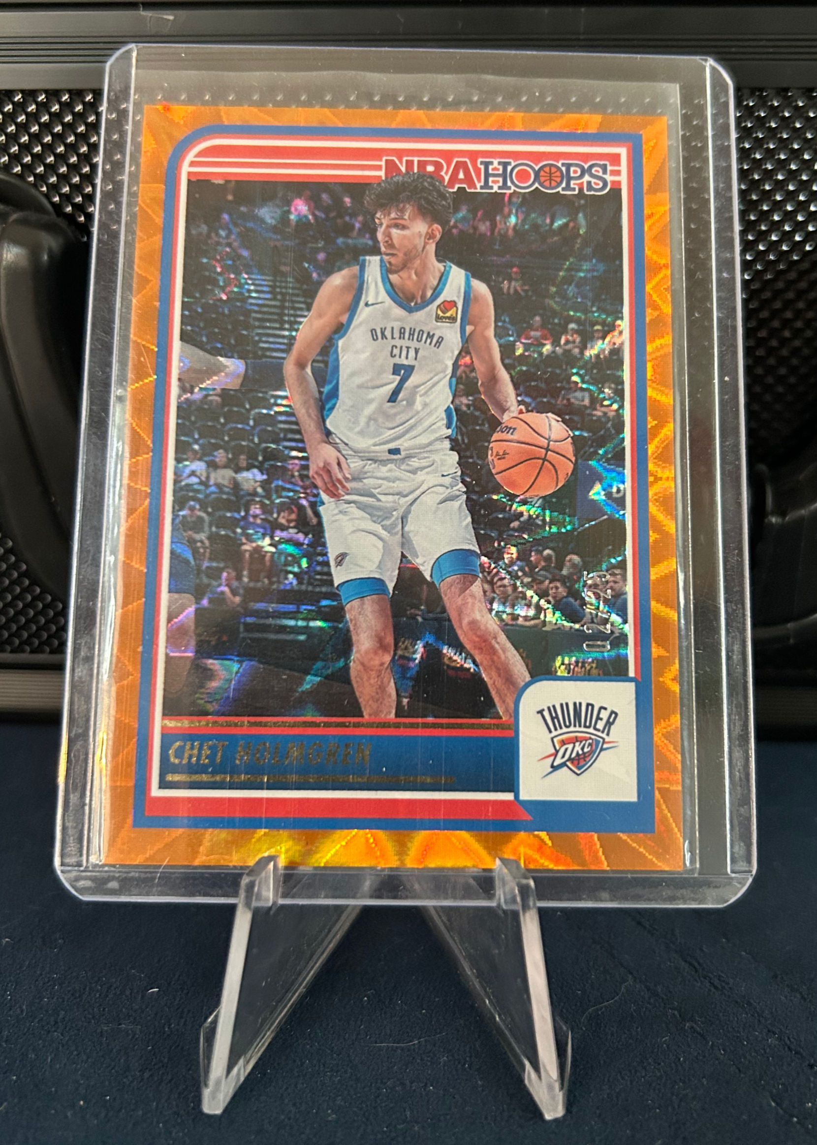 Chet Holmgren - 2023-2024 Panini NBA Hoops Orange Explosion 02/25