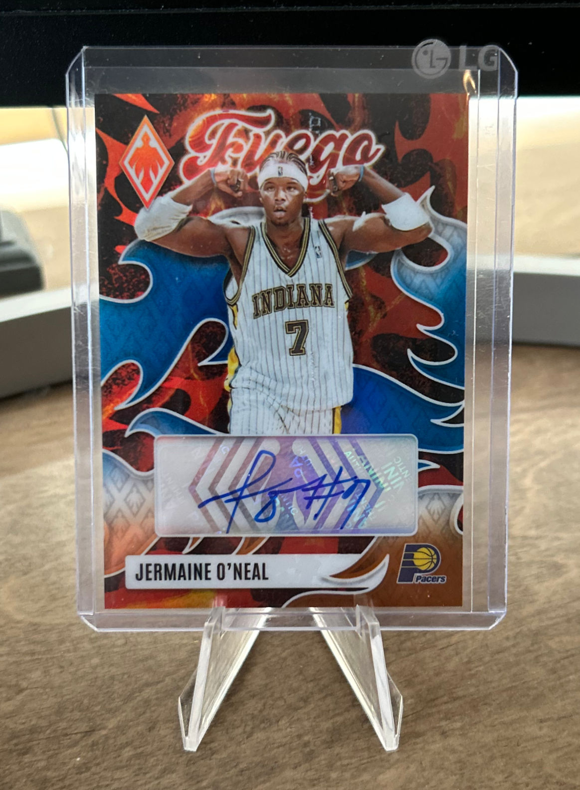 Jermaine O'Neal - 2023-2024 Panini Phoenix Fuego Autographs