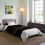 Thumbnail: Modern Black Dotted Comforter - Stylish Cozy Bedding for Minimalist Bedrooms