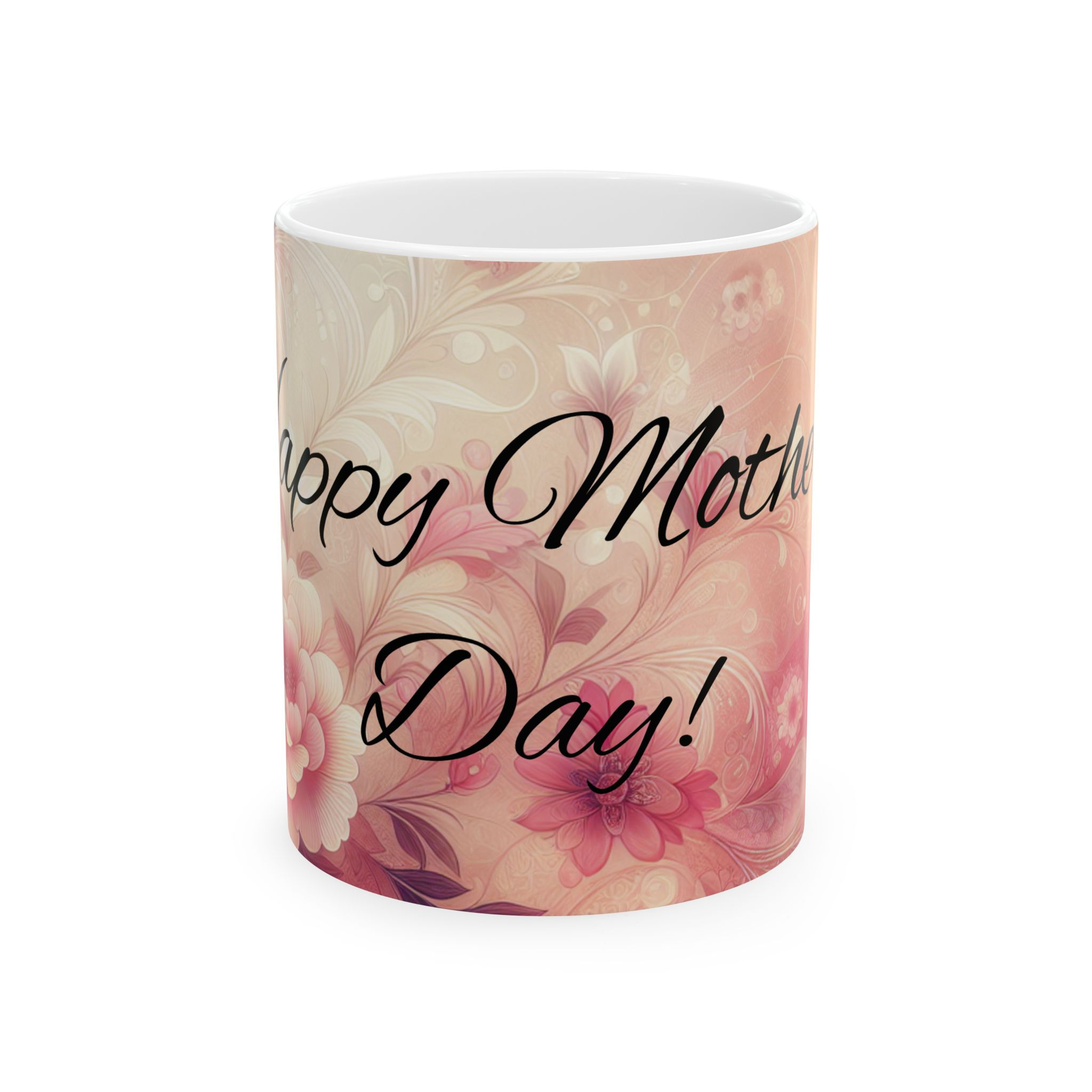 Mother's Day Floral Ceramic Mug - 11oz & 15oz Gift for Moms