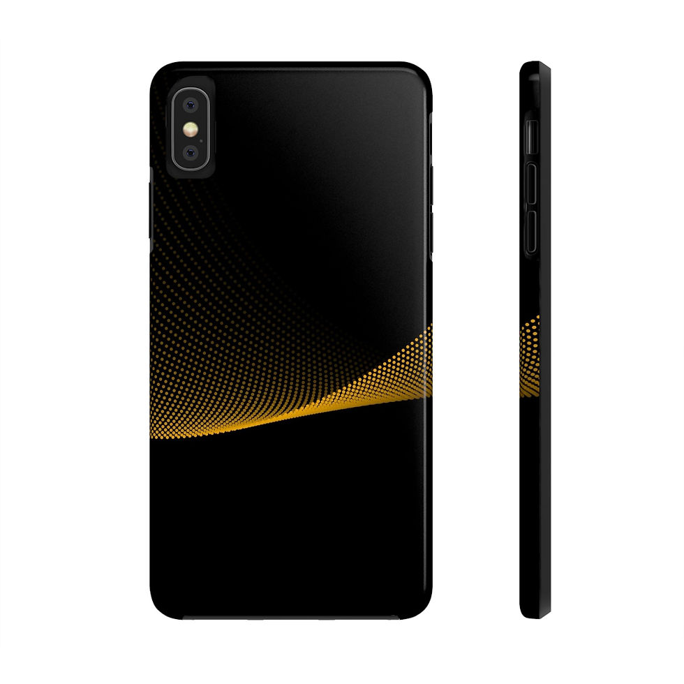 Thumbnail: Dynamic Wave Tough Phone Case - Modern Protective Cover for All Occasions