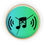 Thumbnail: ProTraxx Wall Clock - Relaxing Ambiance for Music Lovers