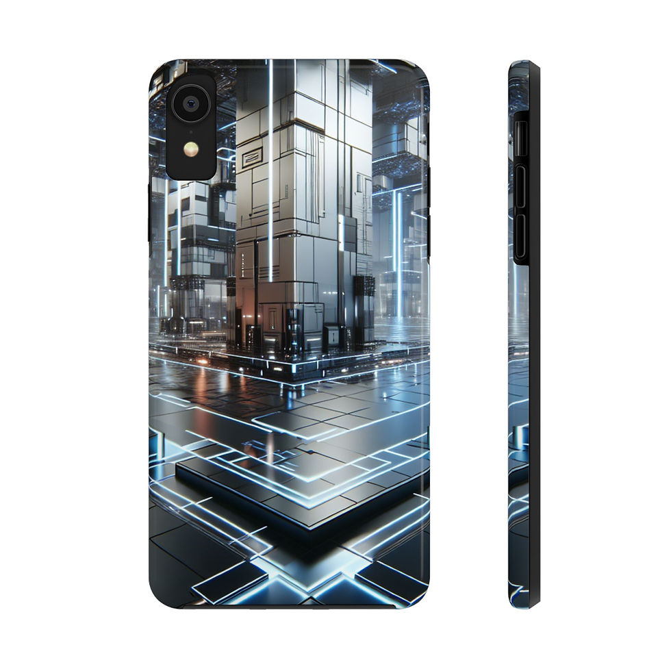 Thumbnail: Futuristic Tough Phone Cases | Durable Protection with Modern Design