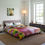 Thumbnail: Cozy Puppy Comforter | Colorful Floral Design | Perfect for Pet Lovers