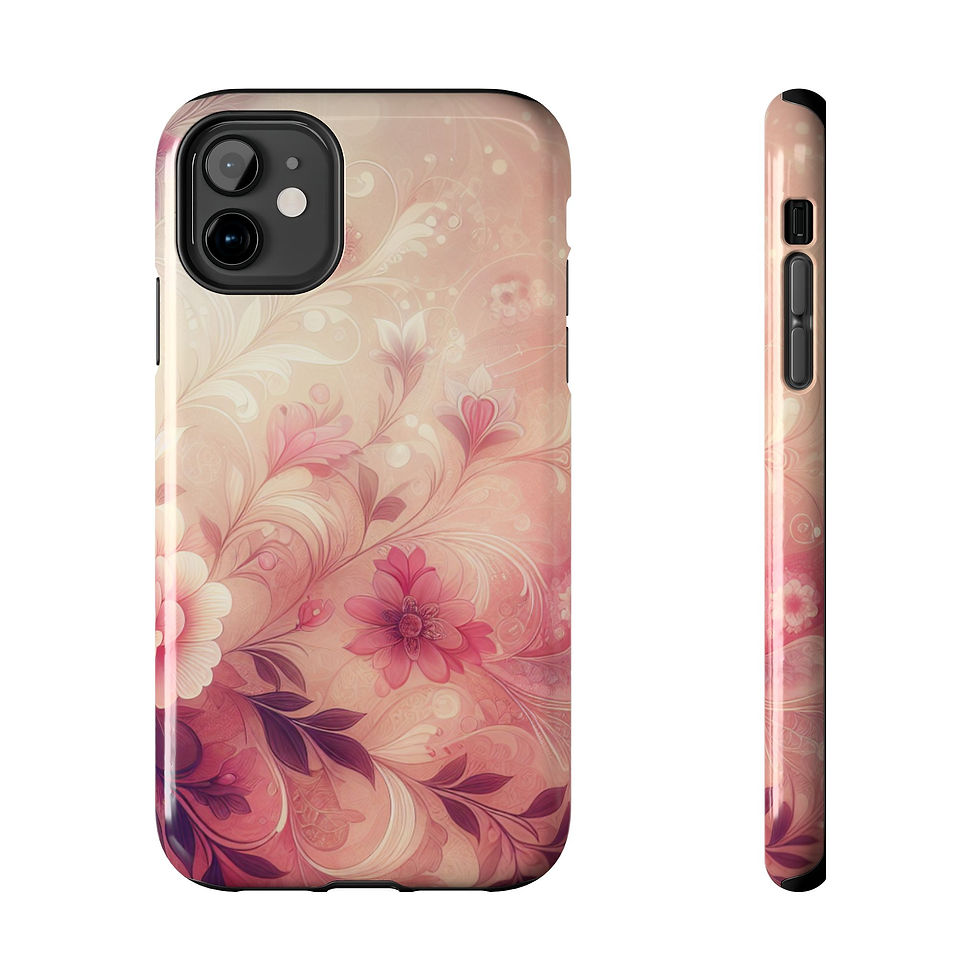 Thumbnail: Floral Tough Phone Case - Stylish Protection for Flower Lovers