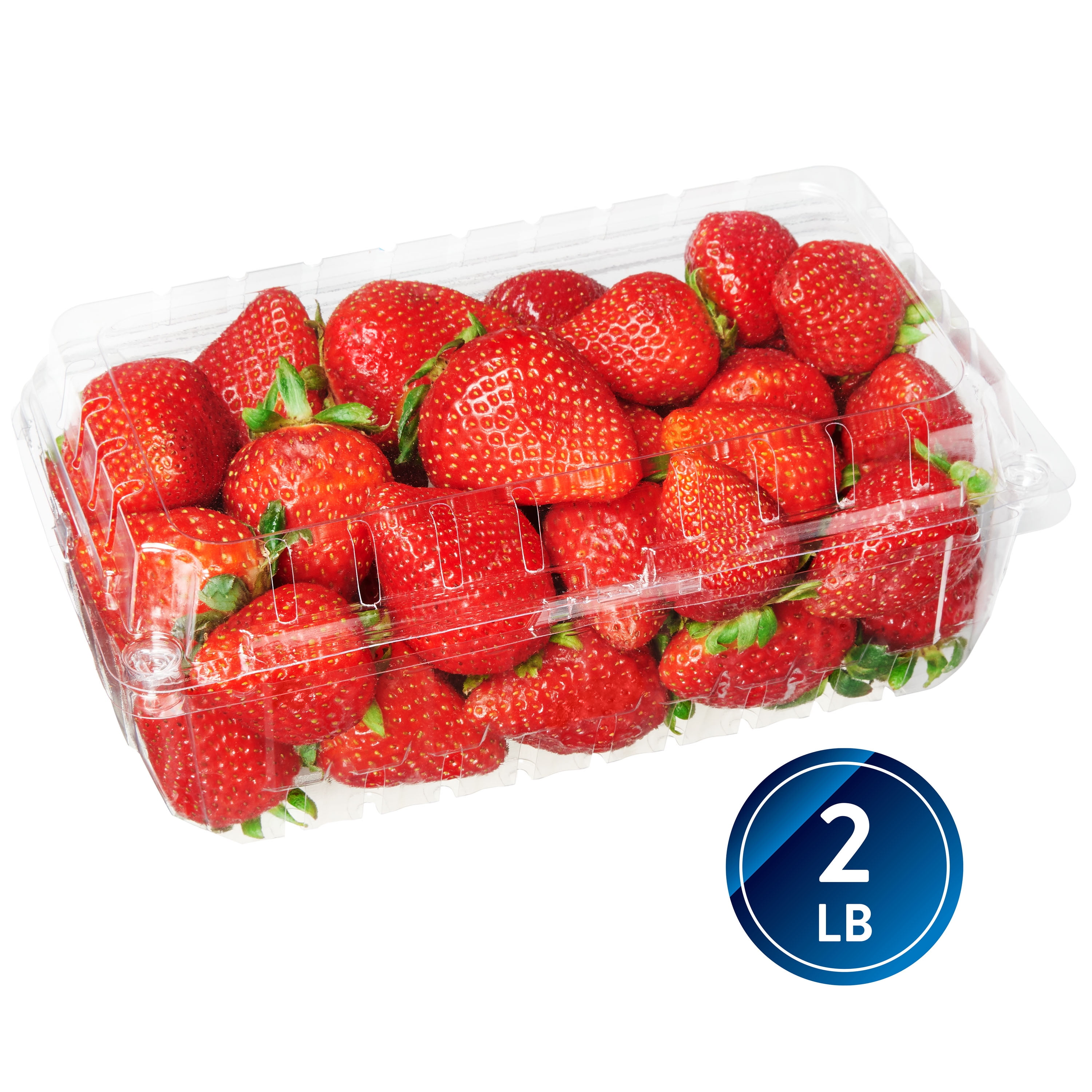 Fresh Strawberries 2lb Container | Walmart