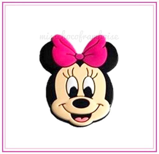1 perle en silicone Minnie