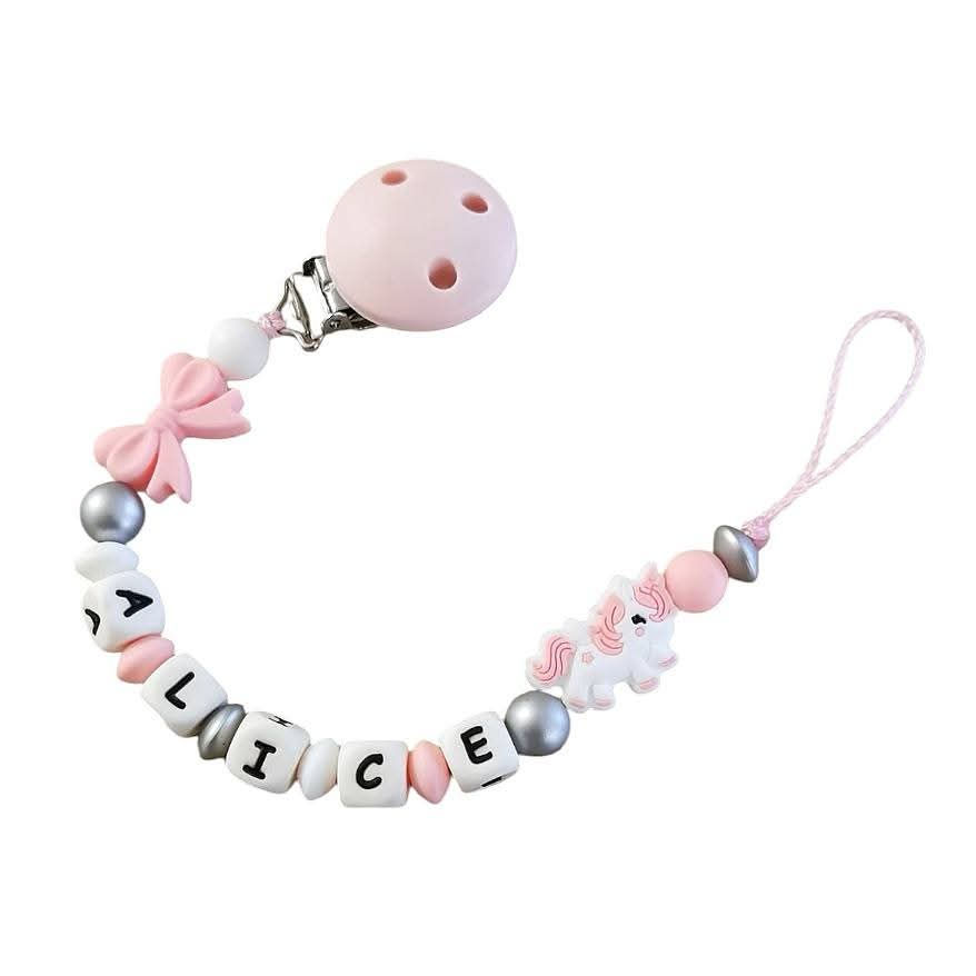 Attache tétine Licorne