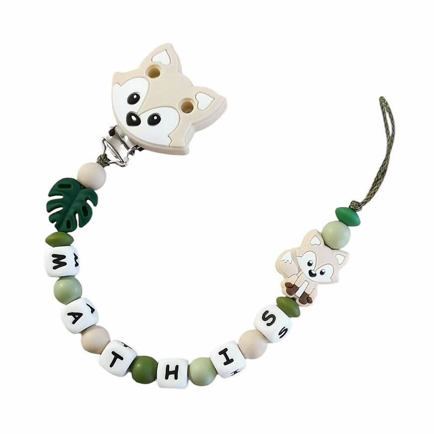 Attache tétine Jungle Renard