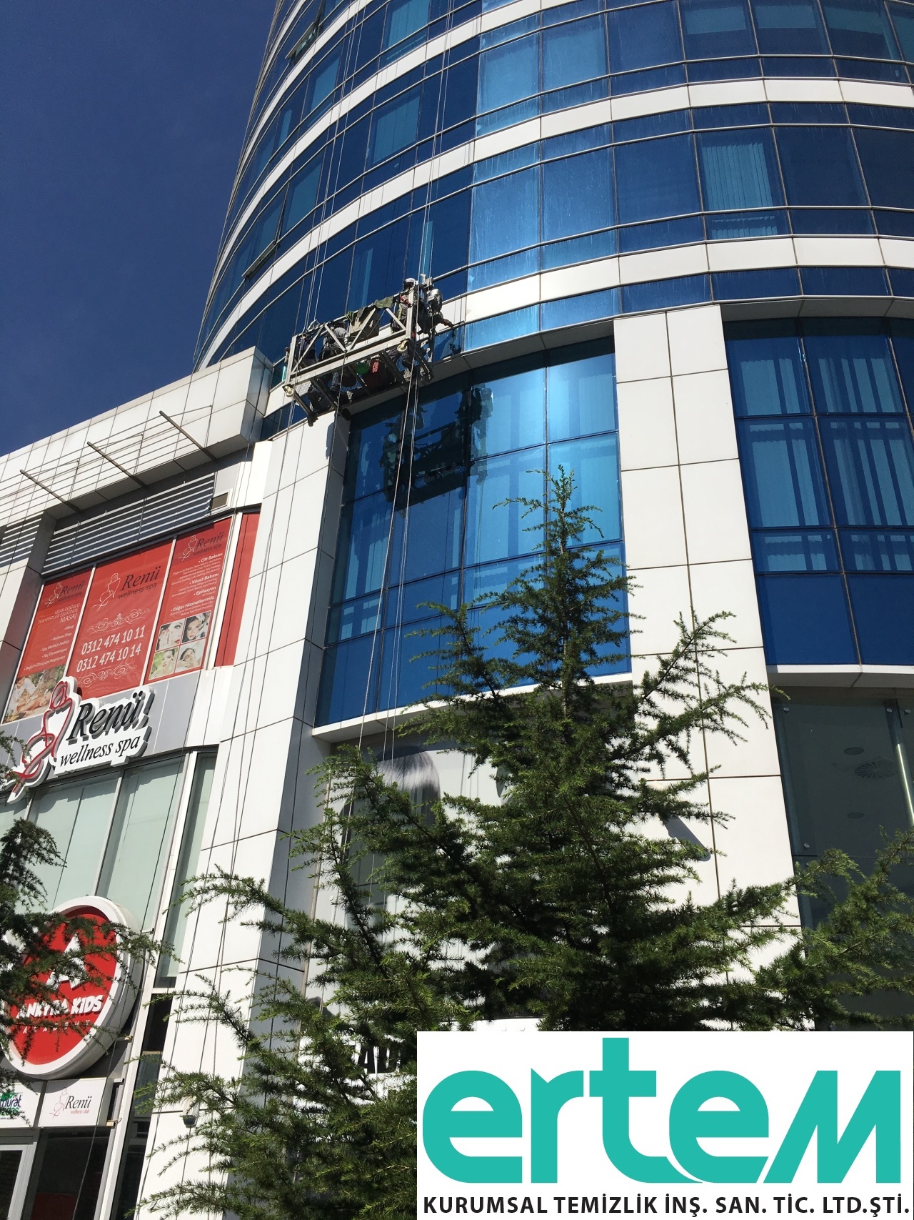 Ankara Dış Cephe Cam Temizliği