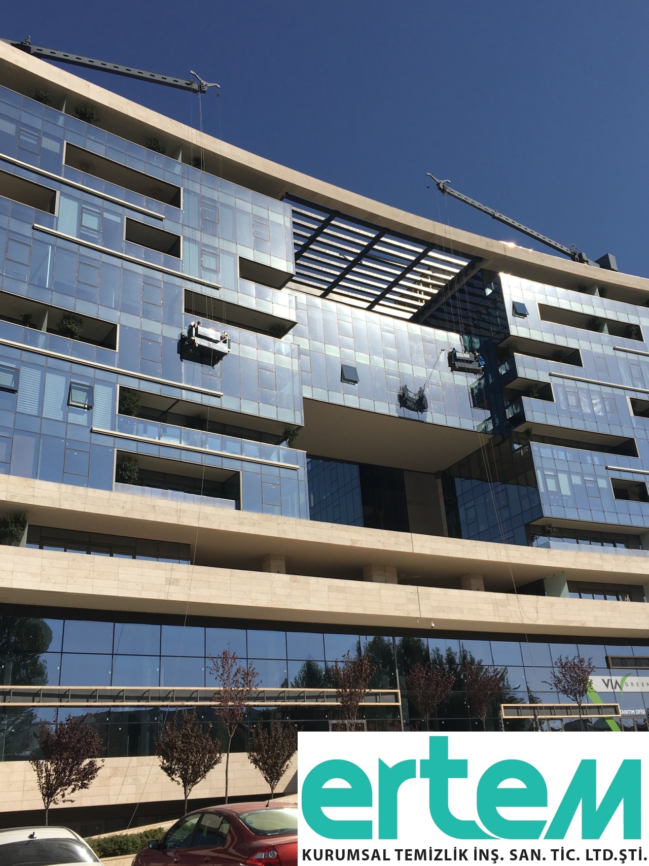 Dış Cephe Cam Temizliği ANKARA