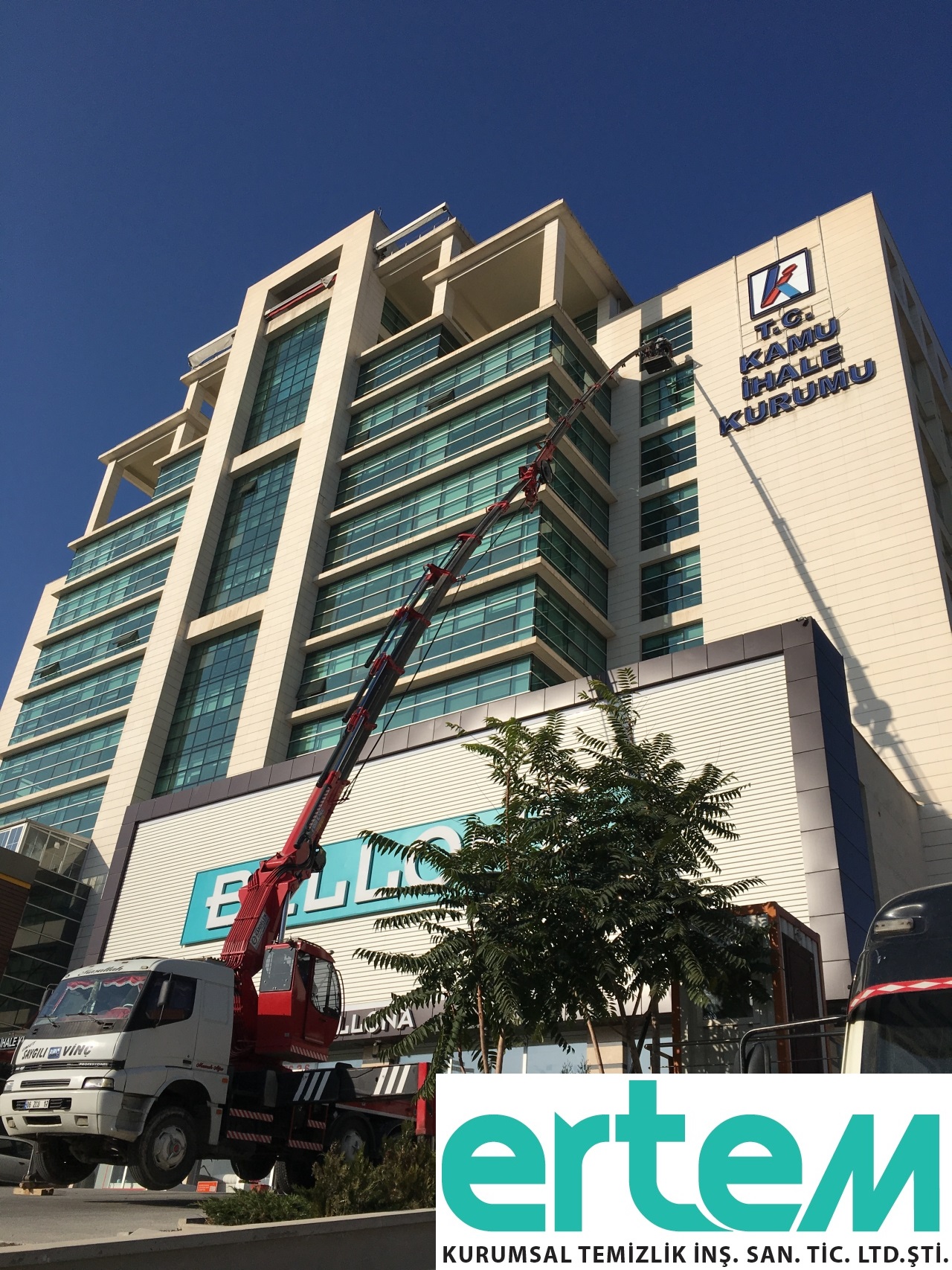 Dış Cephe Cam Temizliği ANKARA