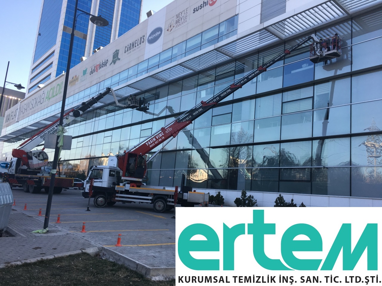 Dış Cephe Cam Temizliği ANKARA