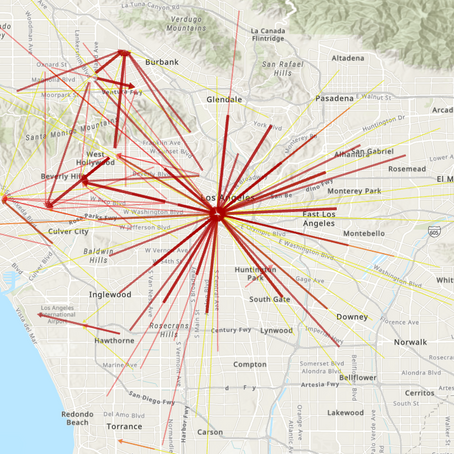 Analyzing commuting pattern with Market Stadium