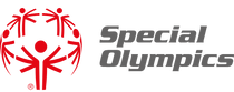 Special Olympics logo featuring a stylized human figure in a circle of arms