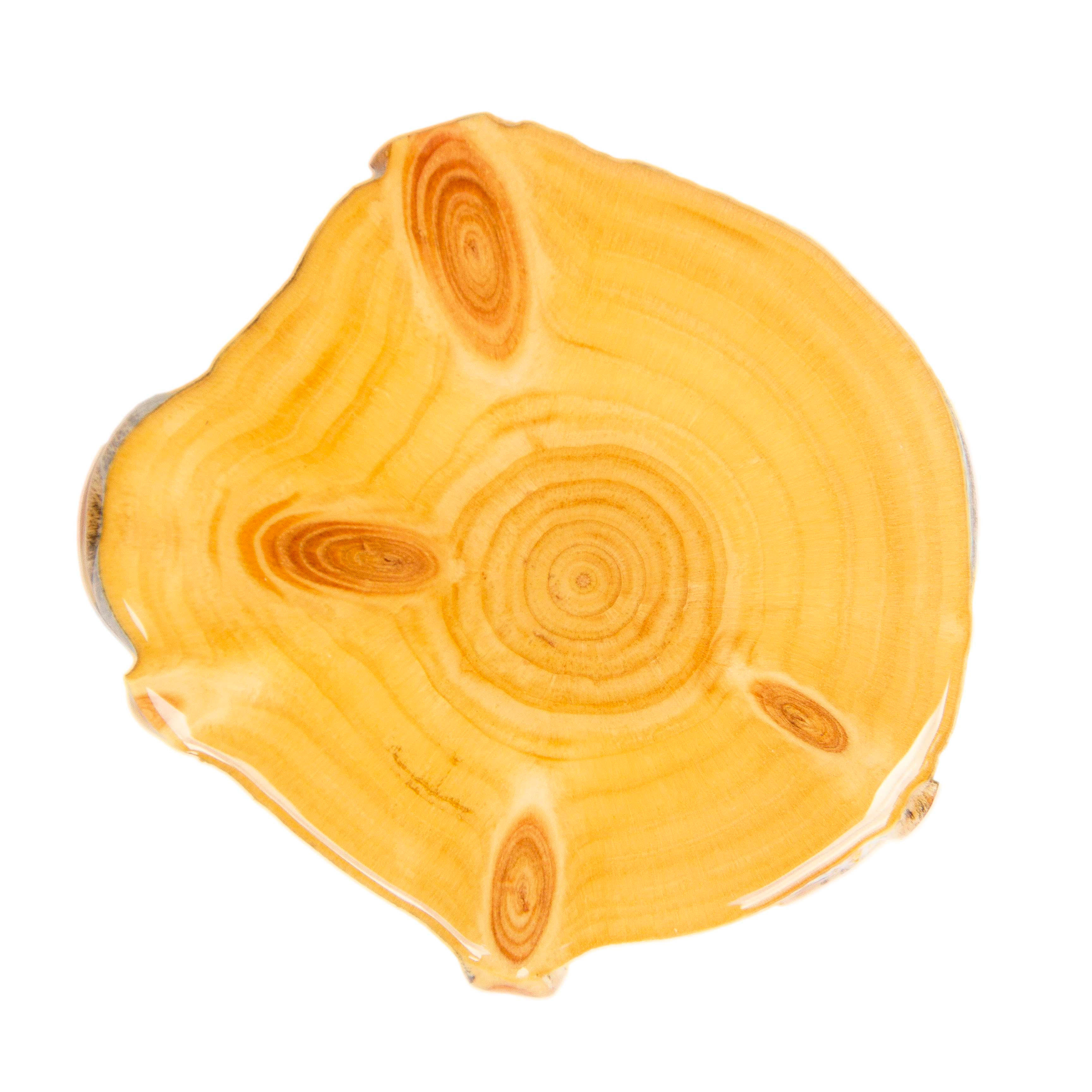 Knotty Pine Live Edge Coasters with Epoxy