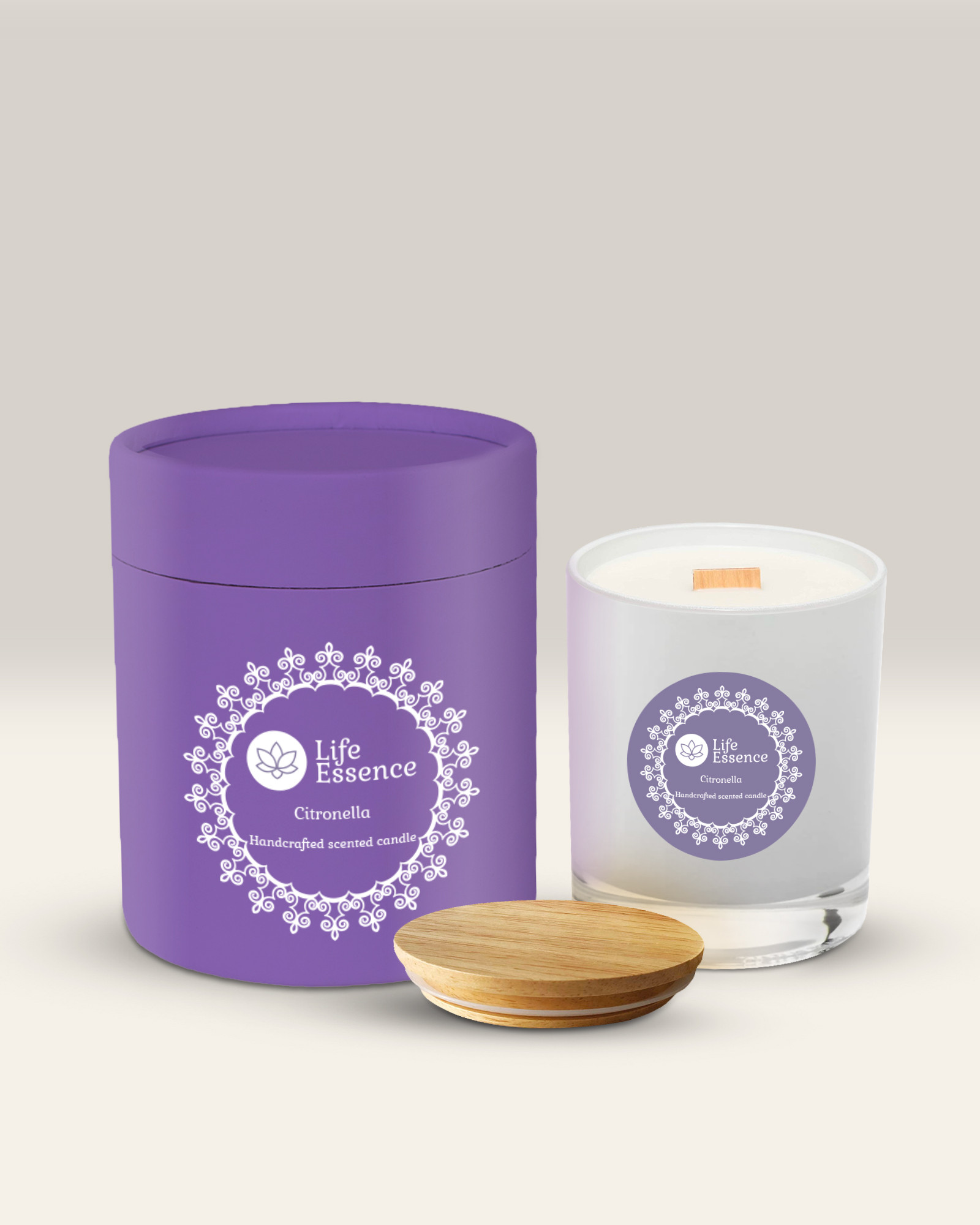 CITRONELLA 100% SOY WAX CANDLE