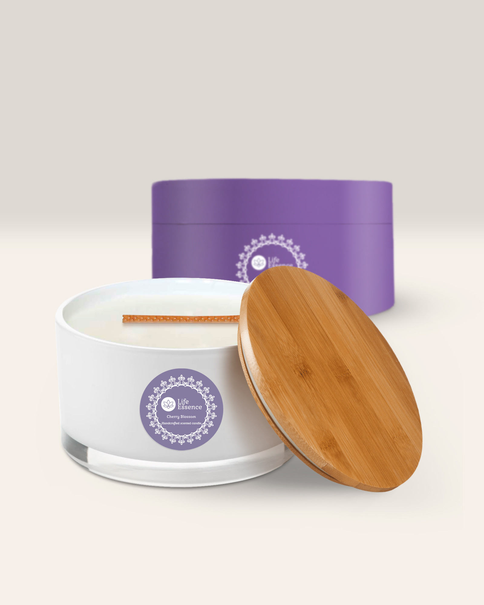 CHERRY BLOSSOM 100% SOY WAX CANDLE