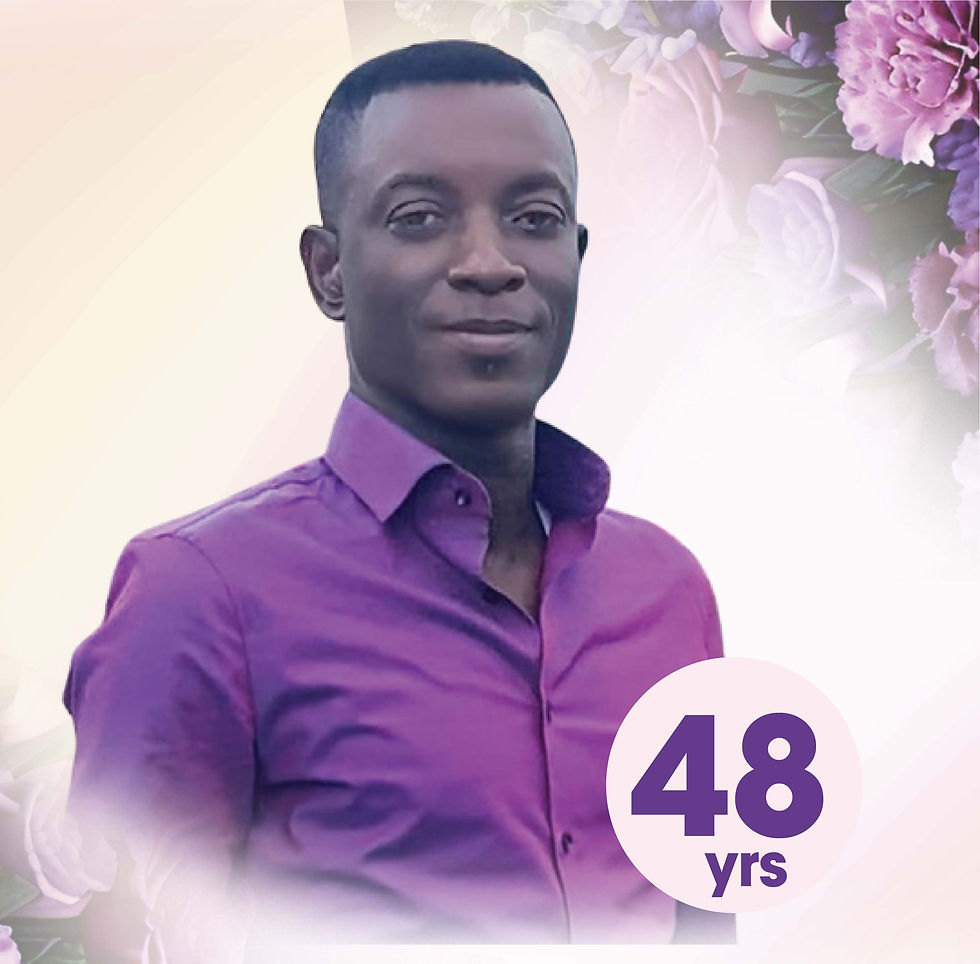 Burial of Mr. Jones Yeboah