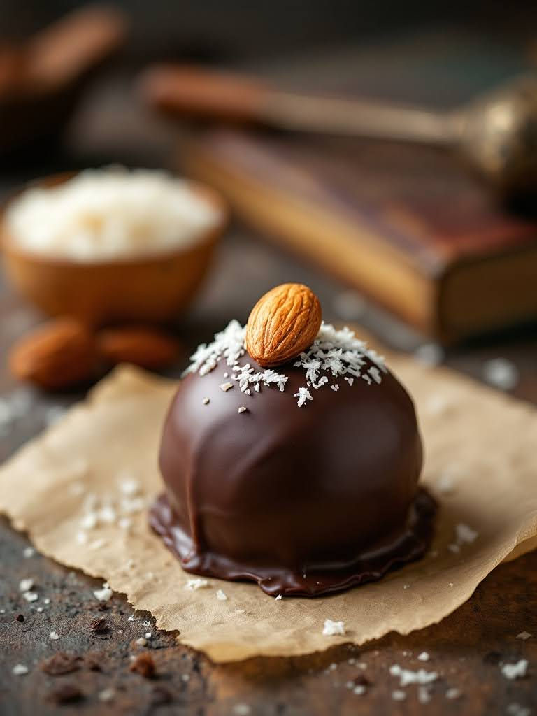 Almond joy truffle