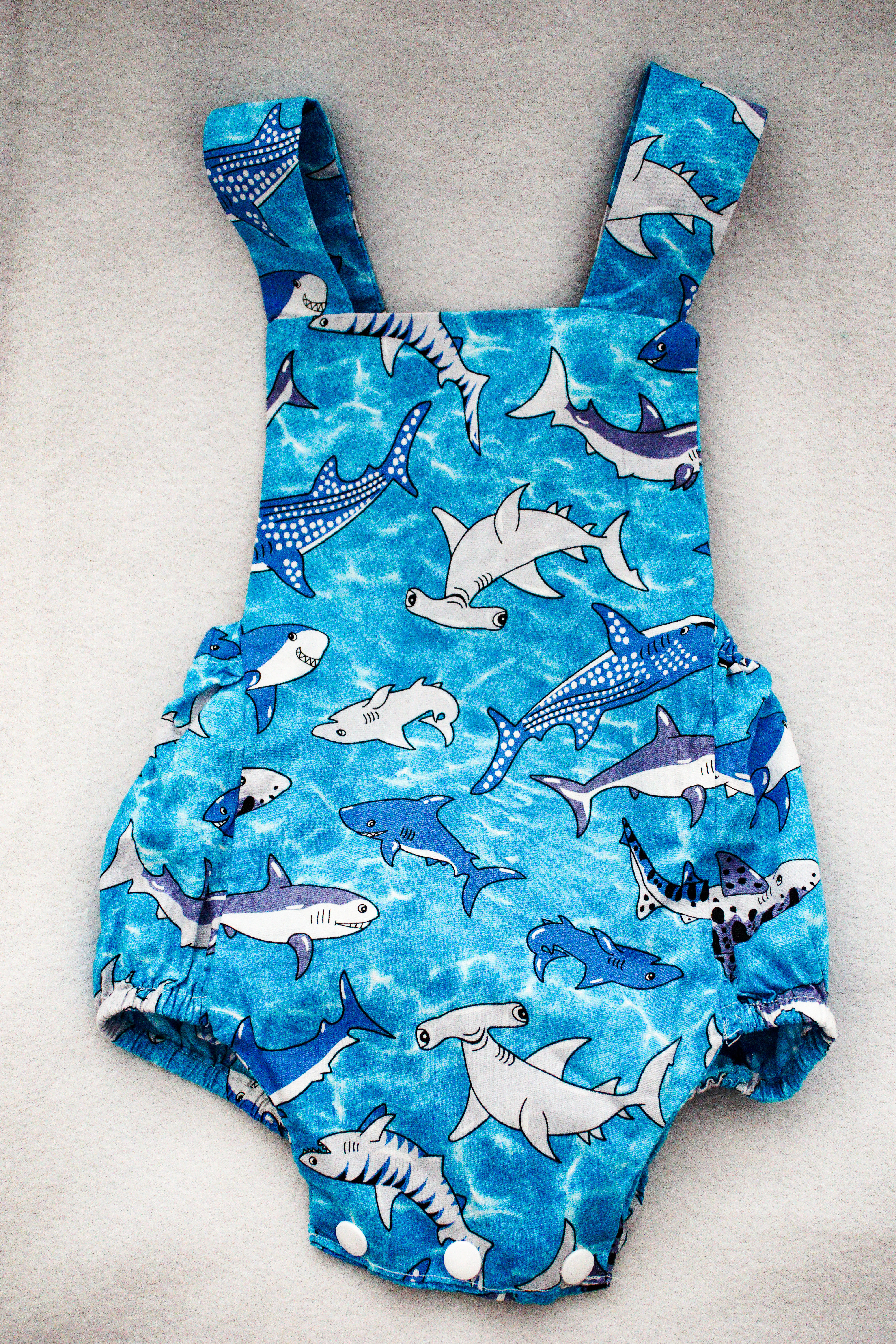Shark Romper Suit