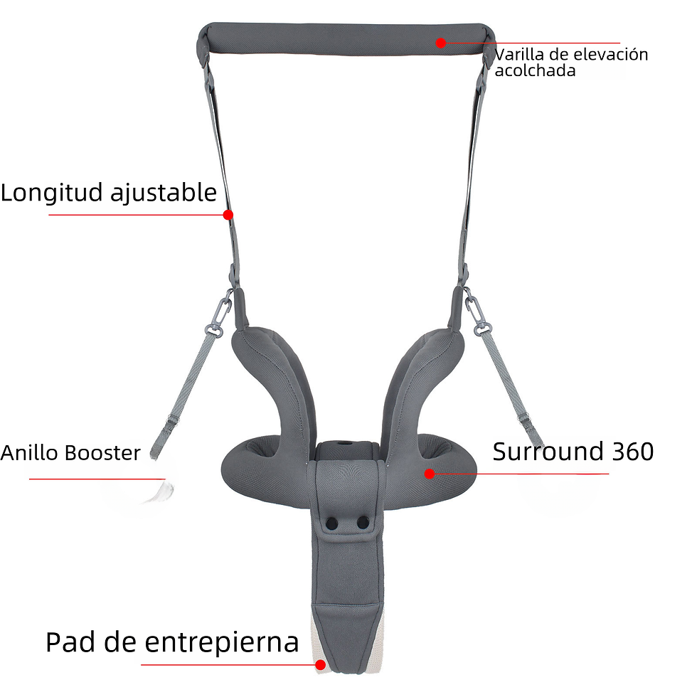 Thumbnail: Baby Walker Harness with Anti-Slip Design for Kids
