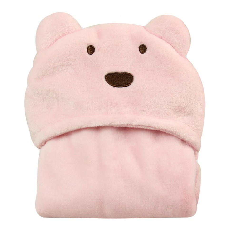 Thumbnail: Fluffy Hooded Bath Towels for Children