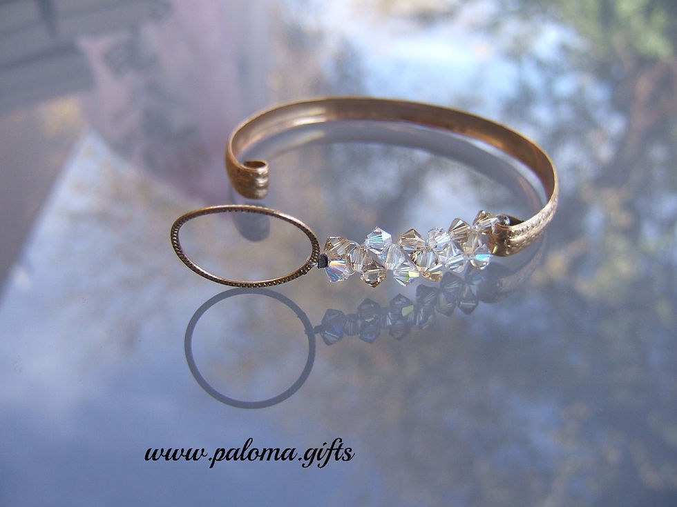 Thumbnail: Goldfilled bracelet , An open Moroccan bracelet ,Special design bracelet