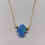 Thumbnail: Hamsa pendant , Gold-filled Opal Hamsa pendant , Opal jewelry