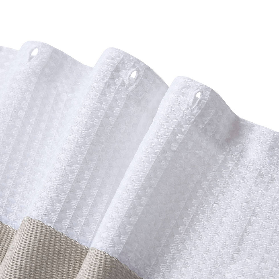 Thumbnail: Madison Park Spa Waffle Shower Curtain