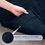 Thumbnail: Subrtex Luxury Chenille Striped Bath Mat Non-slip Plush Rug