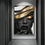 Thumbnail: Surreal Black & Gold Female Portrait with Frame