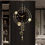 Thumbnail: Silent Metal Wall Clock with Pendulum
