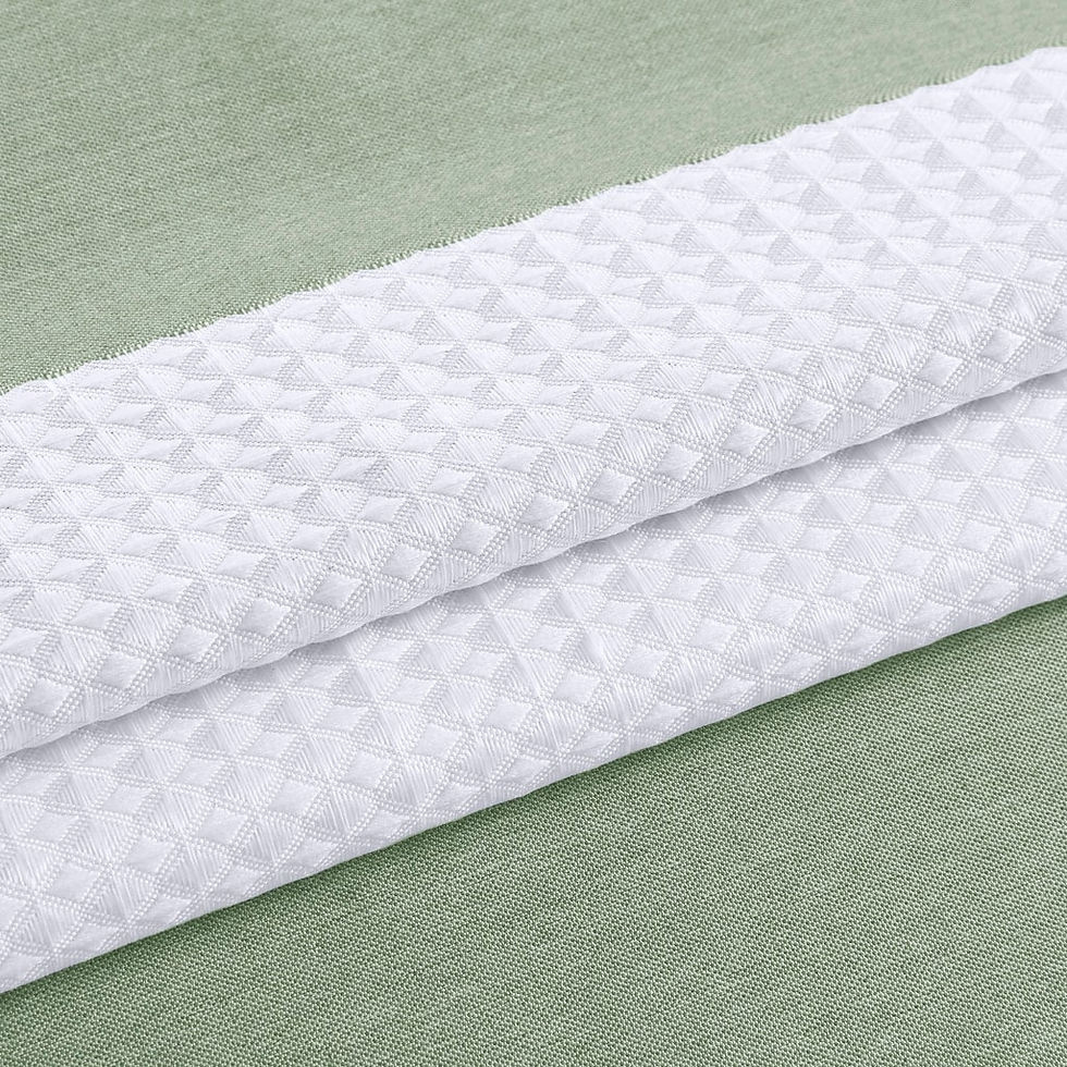 Thumbnail: Madison Park Spa Waffle Shower Curtain