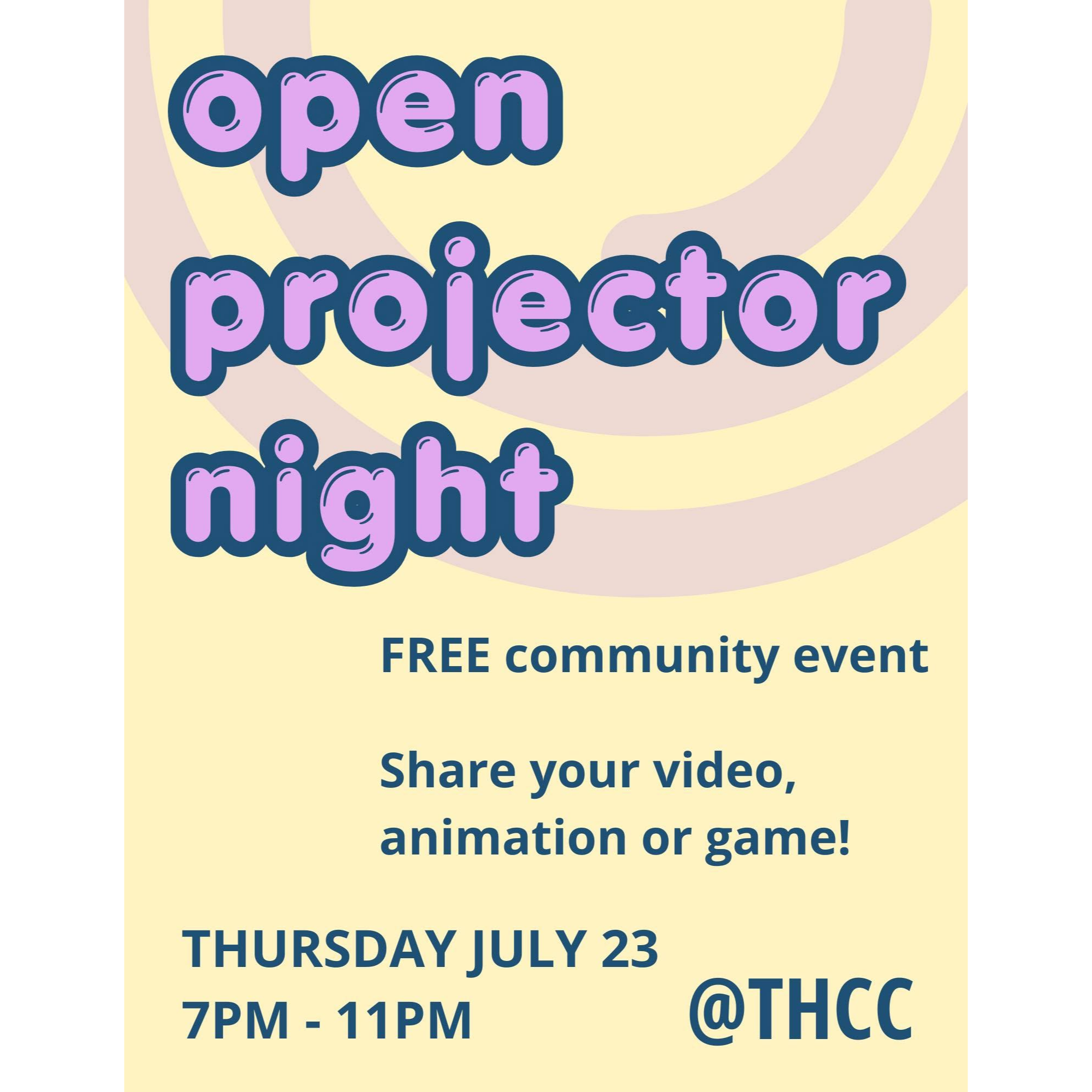 Open Projector Night