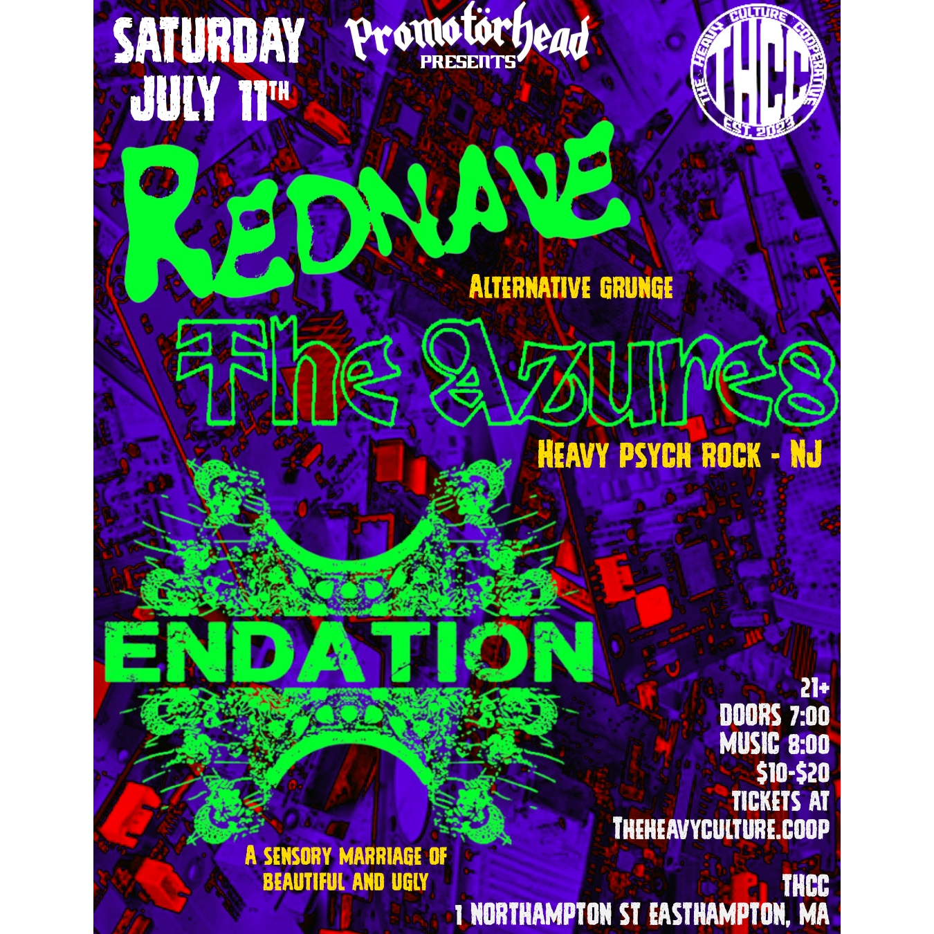 Rednave / The Azures / Endation
