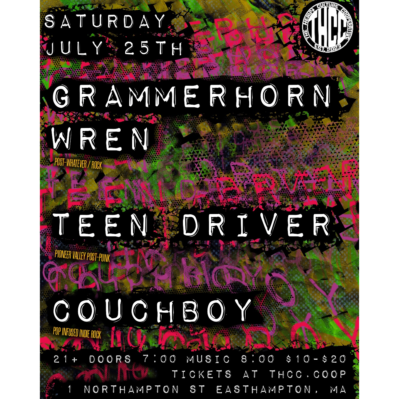Grammerhorn Wren / Teen Driver / Couchboy