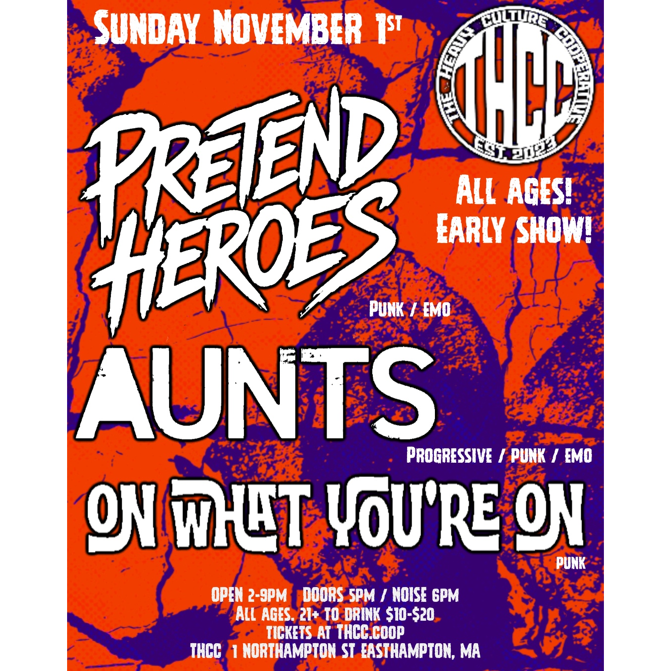 Pretend Heroes / Aunts / On What You're On