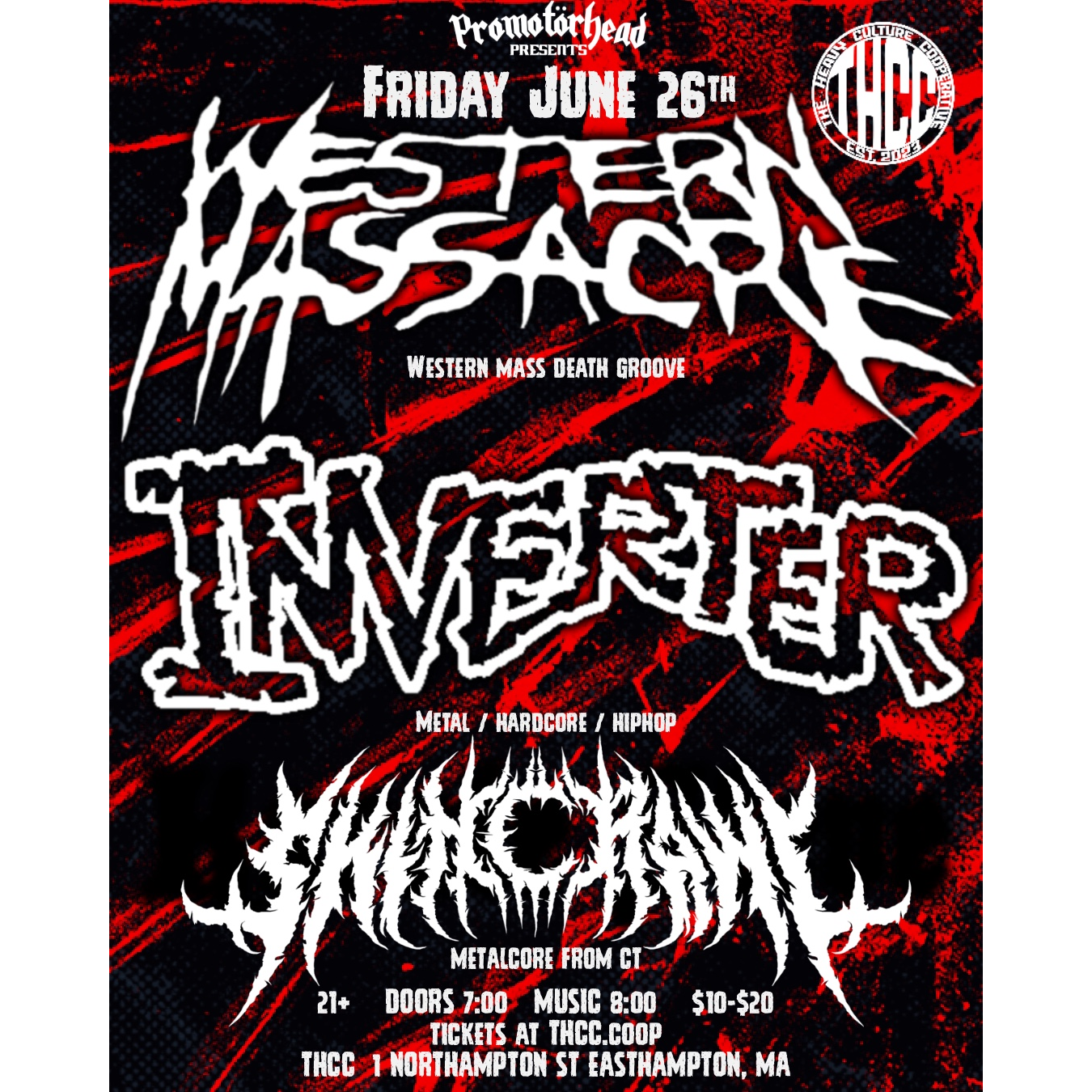 Western Massacre / Inverter / Skincrawl