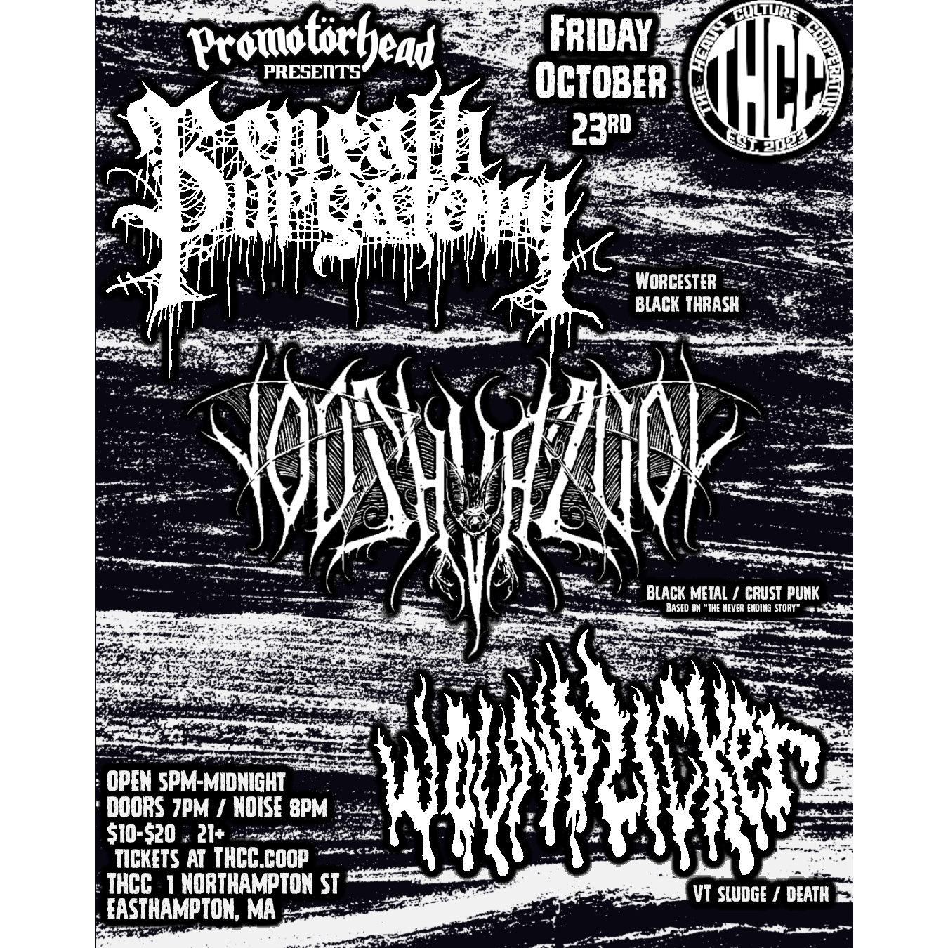 Beneath Purgatory / Vooshvazool / Woundlicker