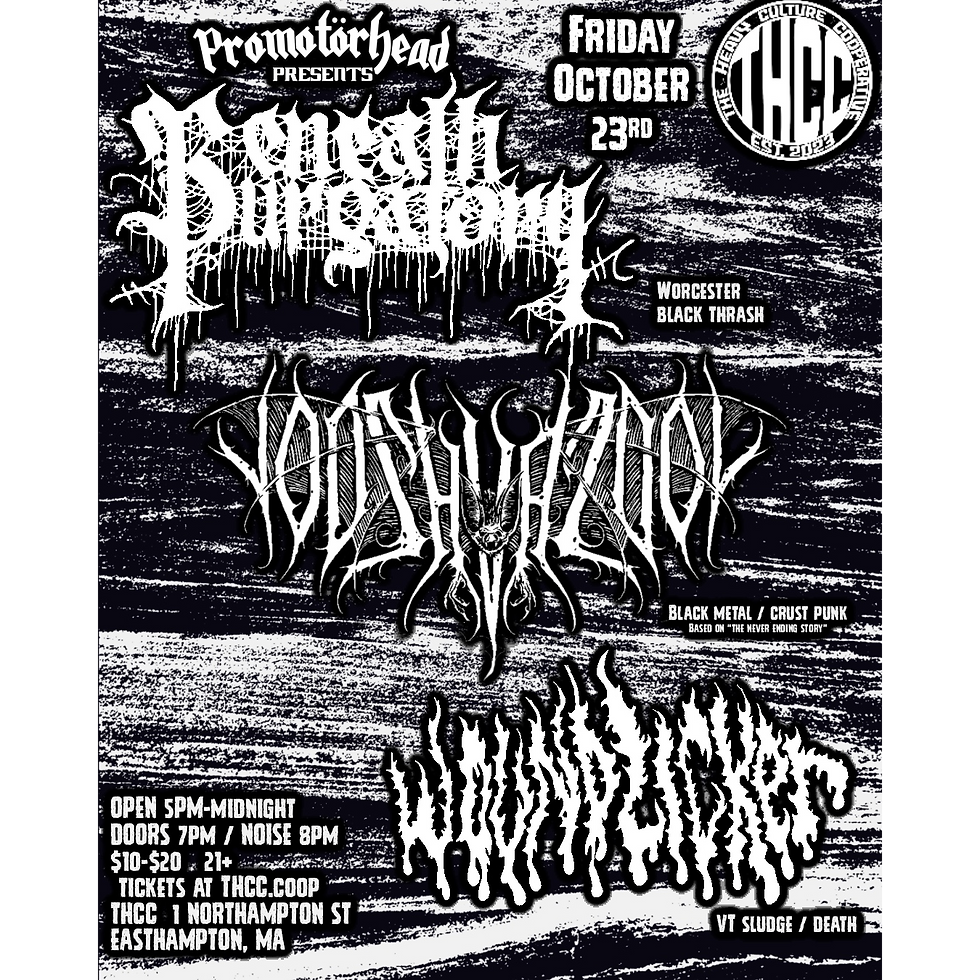 Beneath Purgatory / Vooshvazool / Woundlicker
