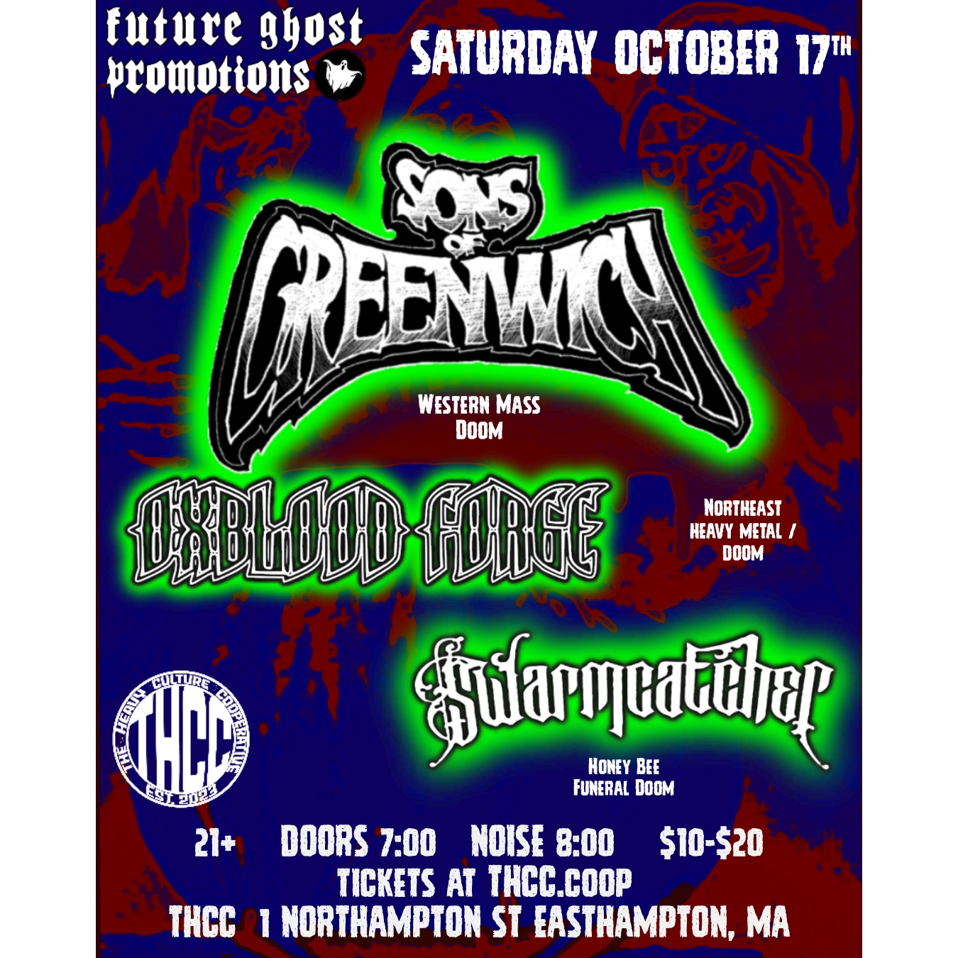 Sons of Greenwich / Oxblood Forge / Swarmcatcher
